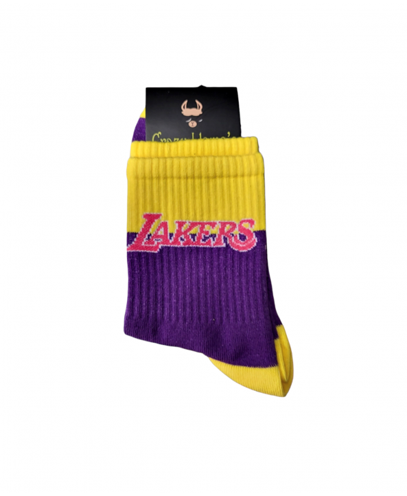 Crazy Lama's чорапи Lakers